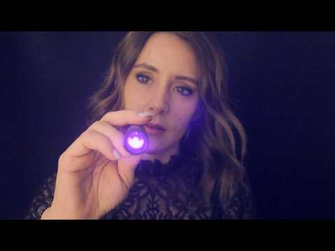 [ASMR] Hypnotic Hand Movements + Whispers | Layered Breathing | Follow the Light