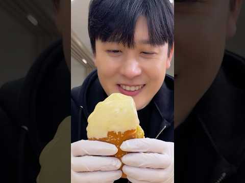 Tteokbokki & Cheese burger MUKBANG🍔 #shorts