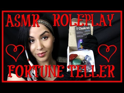 ASMR 🖤FORTUNE TELLER - MAGIC STONES  -ASMR ROLE-PLAY