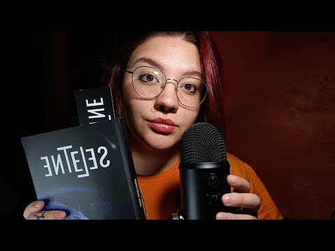 RECENSIONE LIBRO SELETNE (WHISPERING/TAPPING/MOUTH SOUNDS) 😴💜 | ASMR ITA