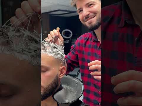 Have you seen the new video yet?😉 #asmr #barber #thebarbersarms #barbershop #relax  #massage
