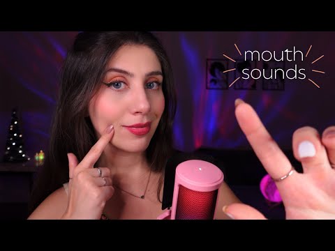 ASMR • For Sleep - Mouth Sounds & Hypnotic hand movements