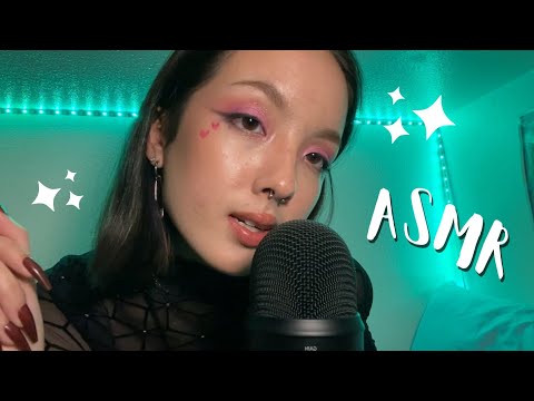 ASMR attempting trigger words, tongue fluttering, mouth sounds