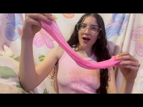 Asmr ~ Fast & Aggressive Slime Play (Squishy & Sticky Triggers)