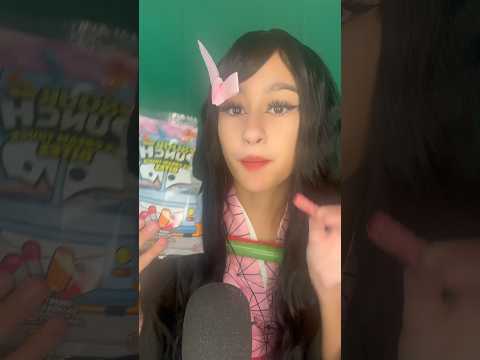 ASMR| Trying SOUR candy?! #asmrsounds #asmr #asmreating #cosplayer #shortsviral #shortsfeed #shorts