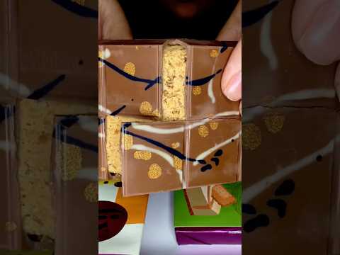 Can you hear that?? 🤯 Turn the volume up! #asmr #chocolate #food #summerofgoals #eating