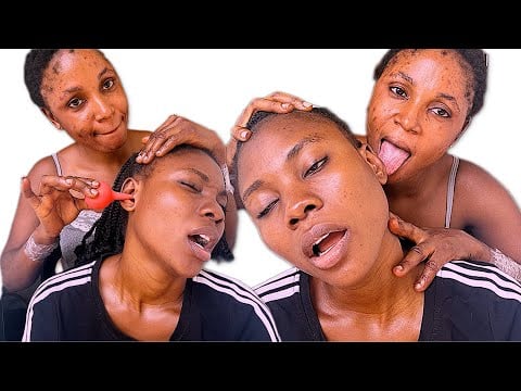 INTENSE ASMR: Aggressive EAR MASSAGE , Armpit Tickling, Head Massage, Ear Eating & Neck Whispering