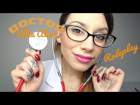 ASMR Doctor Ellie Roleplay | Unintelligible Whisper