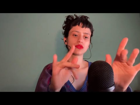 ASMR ‎✧˚ hand sounds, movimientos de manos, quitando tu energía negativa (rápido y agresivo)