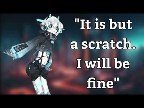{Asmr} Patching up your robot girlfriend [rebel girlfriend] [scolding] [[protective] [f4a]