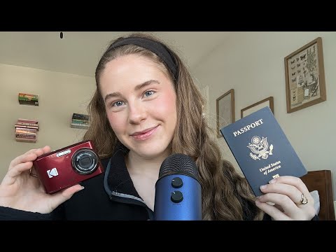 ASMR | Things I’m Bringing With Me For Study Abroad ✈️🧳