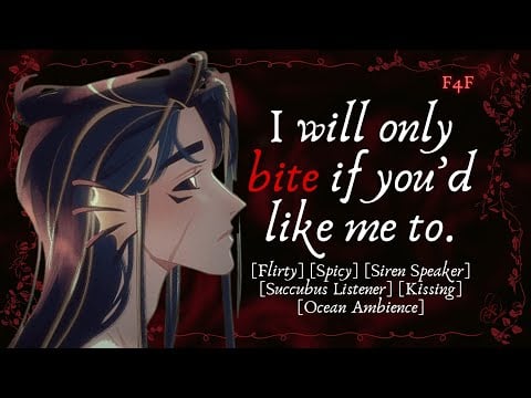 [F4F] [ASMR RP] Flirting with an enchanting siren (Spicy) (Fantasy) (Strangers to Lovers) (Kissing)