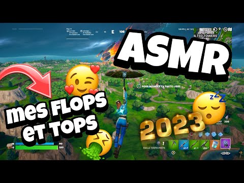 ASMR Français • Mes TOPS et Mes FLOPS en 2023 (musiques et films) 😴💤(Chuchotements très puissants 💫)