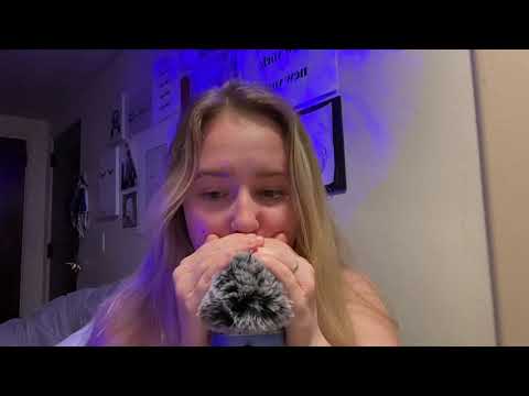 ASMR | FLUFFY MIC SCRATCHING AND POSITIVE AFFIRMATIONS WITH HAND MOVEMENTS