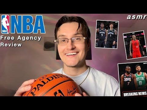 ASMR | 2026 NBA Free Agency Reactions & Review 🏀 (NEW trades and signings)