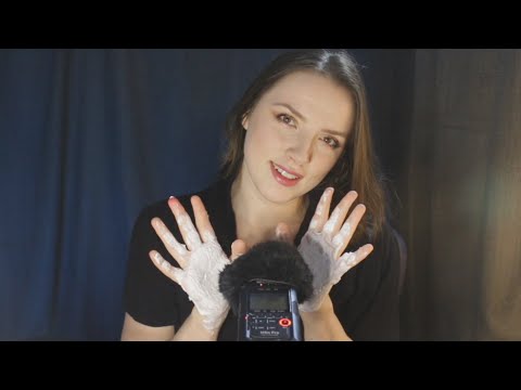 Random triggers ASMR | soft spoken heavy Russian accent | shaving cream, crinkles, rubadub