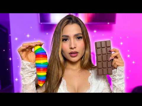 ASMR Te muestro todas mis COSAS para hacer ASMR 🎙️✨ (Mostrando mis triggers y herramientas)