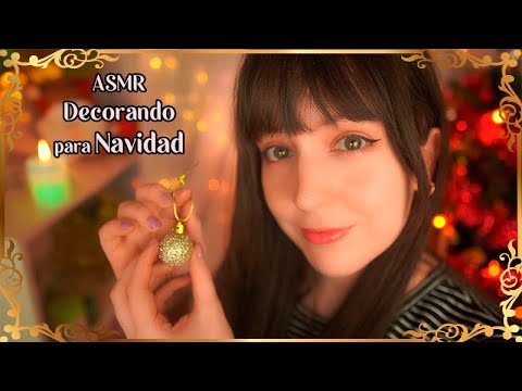 ⭐ASMR Decorando para 🎄Navidad🎄[Sub]