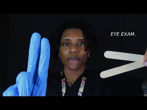 Chill Doctor Cranial Nerve Exam - Eye Doctor Roleplay ASMR