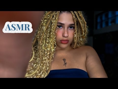 ASMR| NAMORADA CARINHOSA TE FAZ CAFUNÉ (sussurros de afirmação+ beijinhos)