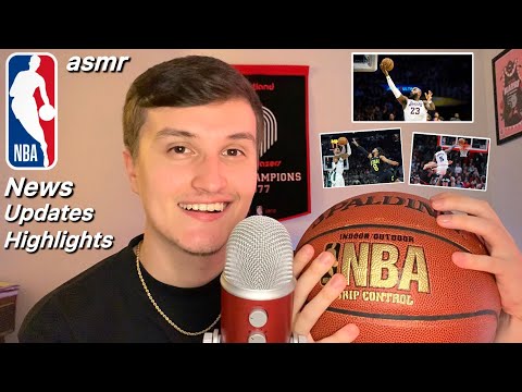 ASMR NBA Basketball Whisper Ramble 🏀💤 (news, rankings, highlights)