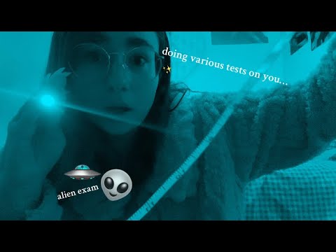 Alien Examines You & Does Various Tests || Soft Spoken Lo-Fi ASMR