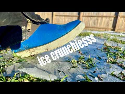 crunching ice asmr for explosive tingles and sleep
