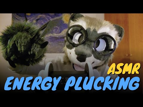 [Furry ASMR] Raccoon Plucks Out Your Bad Energy With Different Tools