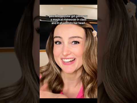 pov: the popular girl gave you a makeover and has an ego about it #asmr