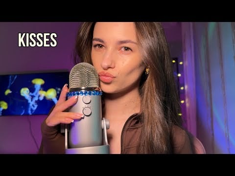 Asmr Soft Kisses 😚💋You will sleep definitely😴💫