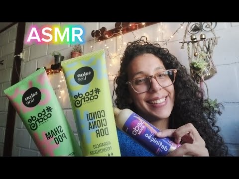 Asmr- Finalizando seu cabelo ( Sons de água e creme) 💗