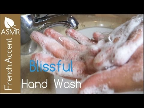 1h Hand washing & relaxing massage *Foam, mousse, water sound  [no talking ASMR]