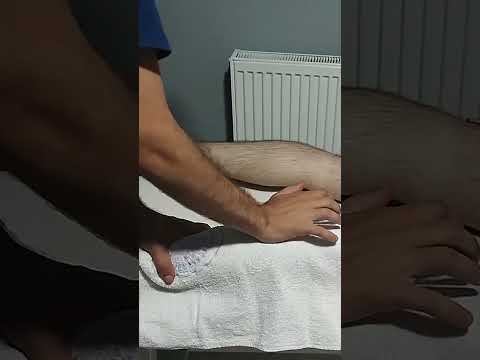 RELAXING TOUCHES FOR HAMSTRING #massage #satisfying #relaxing #asmr #shorts