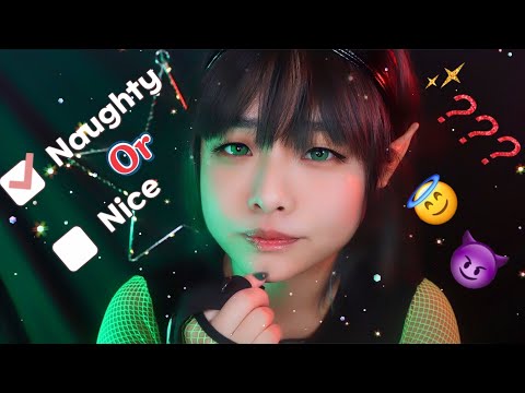 ASMR | Jolli Checks if You are NAUGHTY😈 or NICE😇