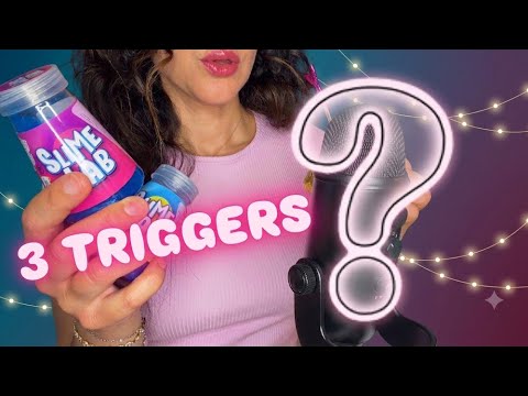 ASMR Only 3 Triggers… But They’ll Put You To Sleep 😴 Ep. 3 (No Talking)