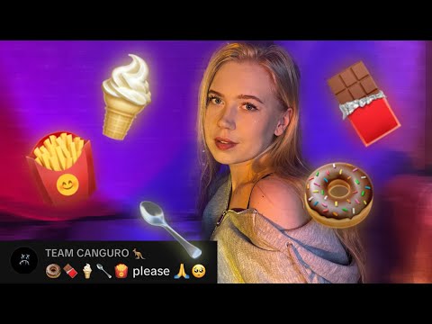 #6 emoji challenge | fake food #asmrminuha #asmr