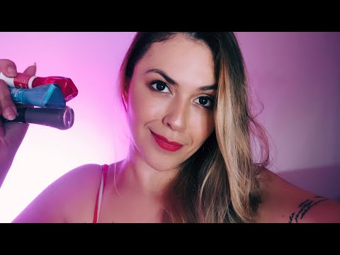 ASMR ROLEPLAY: MANICURE FOFOQUEIRA (signo GÊMEOS)  caseirinho