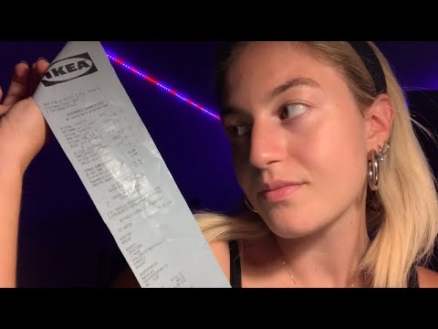 IKEA HAUL 🛍🛒 (show and tell asmr ita)|| Luvilè ASMR