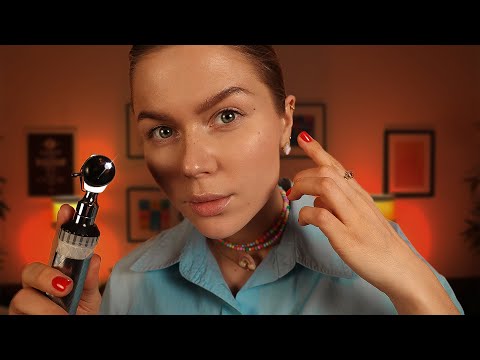 ASMR Ear Exam and Deep Cleaning | Gentle Doctor Roleplay for Sleep