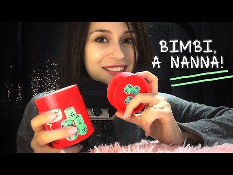 ASMR PER BAMBINI * NANNE ASSICURATE CON I DADI CANTASTORIE!