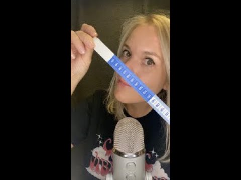 ASMR / Je te mesure le visage #asmrfr #asmrfrançais #shortasmr