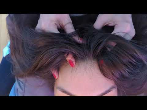 ASMR - Scalp Massage - Long Hair - Hands - Tangling - Nails - Scratching - Relaxing - No Talking ❤️