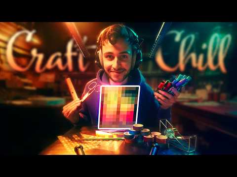 ASMR | Let's Craft & Chill With Me! 🎄🎁 Part 1