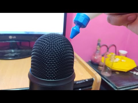 ASMR PEGAMENTO EN EL MICROFONO/ ZOE yes Asmr