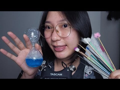 ASMR Ear Cleaning Mouth Sounds แคะหูพร้อมเสียงปาก 🦻
