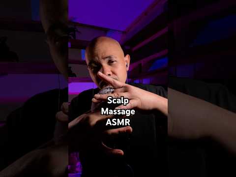Fluffy Mic Scalp Massage ASMR  #micbrushing #asmrwhisper #asmrtriggers #relax #maleasmr