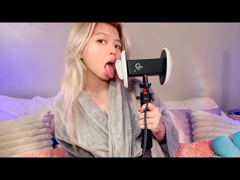 ASMR | Wet Sounds & Ear Licking (3dio)