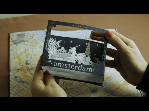 ASMR Amsterdam (map tracing, soft spoken)