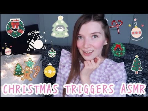 ASMR suomi - JOULUTRIGGEREITÄ Christmas Triggers 🎄