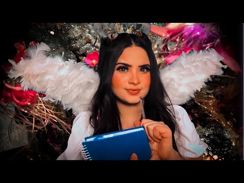 ASMR:ANJO TE FAZ PERGUNTAS ÍNTIMAS E DESCONFORTÁVEIS 😳👼🏻